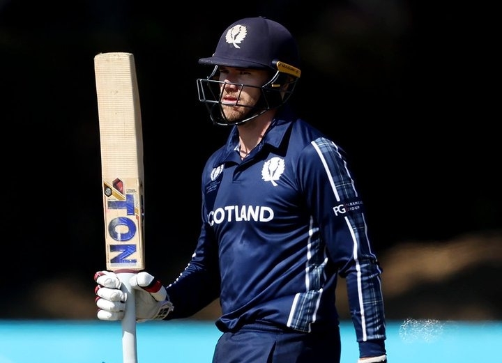 ODI WC Qualifiers: Berrington’s century, bowlers help Scotland thrash UAE by 111 runs ODI WC Qualifiers: Berrington’s century, bowlers help Scotland thrash UAE by 111 runs