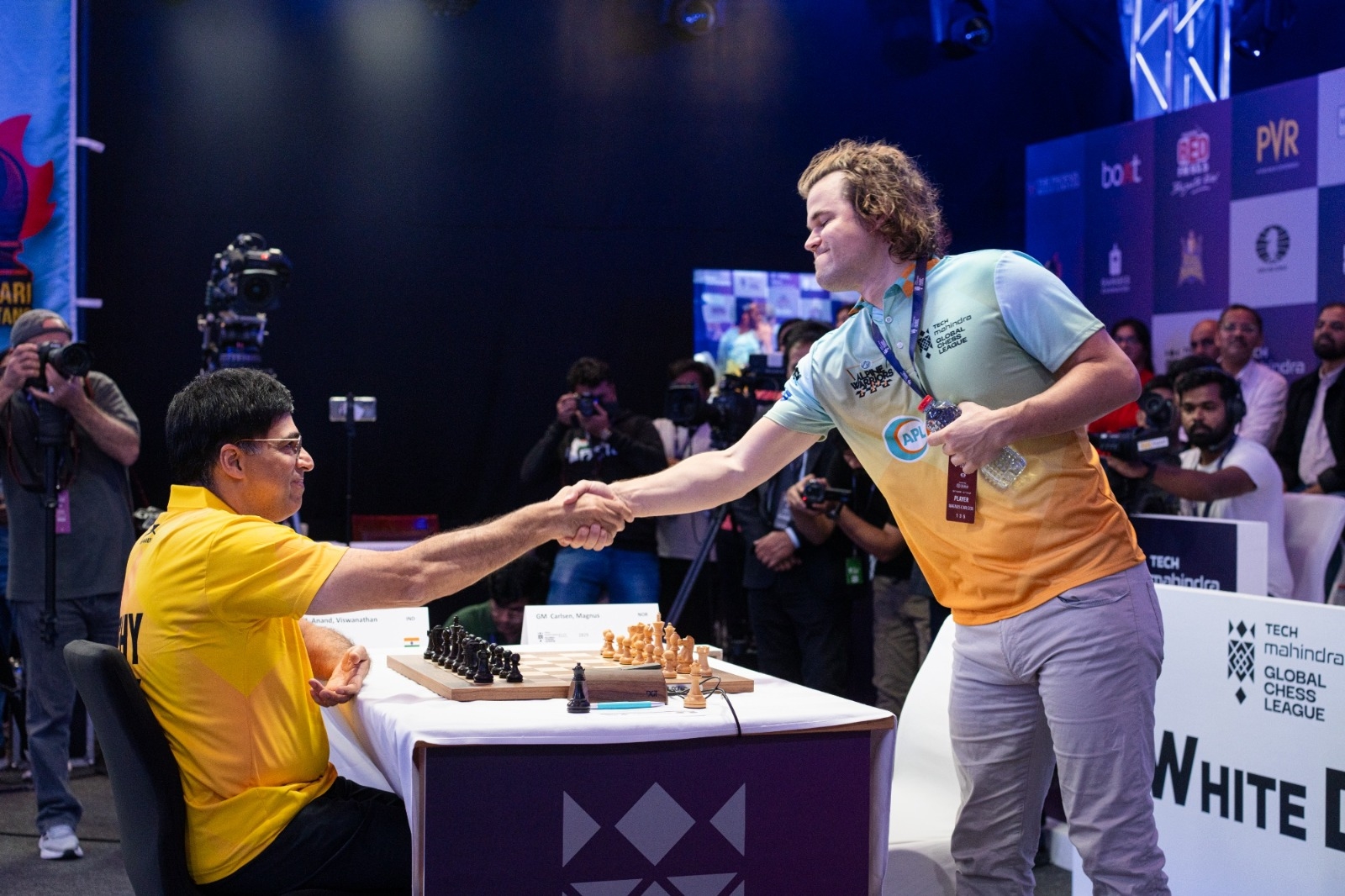 Global Chess League: Anand and Carlsen headline Day 2 Global Chess League: Anand and Carlsen headline Day 2