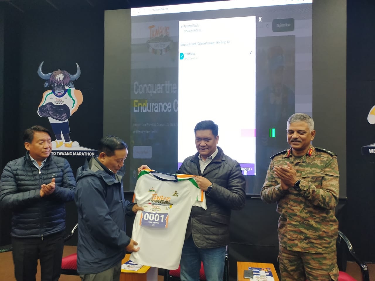 Arunachal govt, Army to jointly organise ‘Tawang Marathon’ on Oct 1 Arunachal govt, Army to jointly organise ‘Tawang Marathon’ on Oct 1