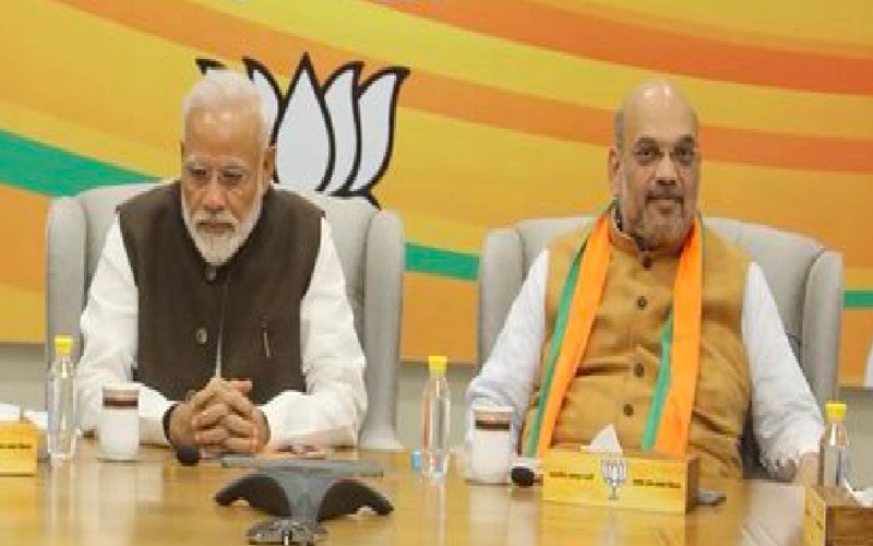 Amid buzz of cabinet reshuffle, PM Modi holds meeting with Amit Shah