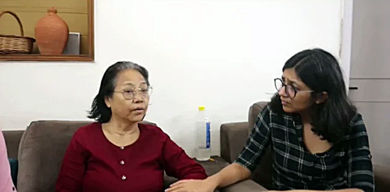 DCW chief meets paralysed Manipur MLA’s family, wife recounts horrific attack DCW chief meets paralysed Manipur MLA’s family, wife recounts horrific attack