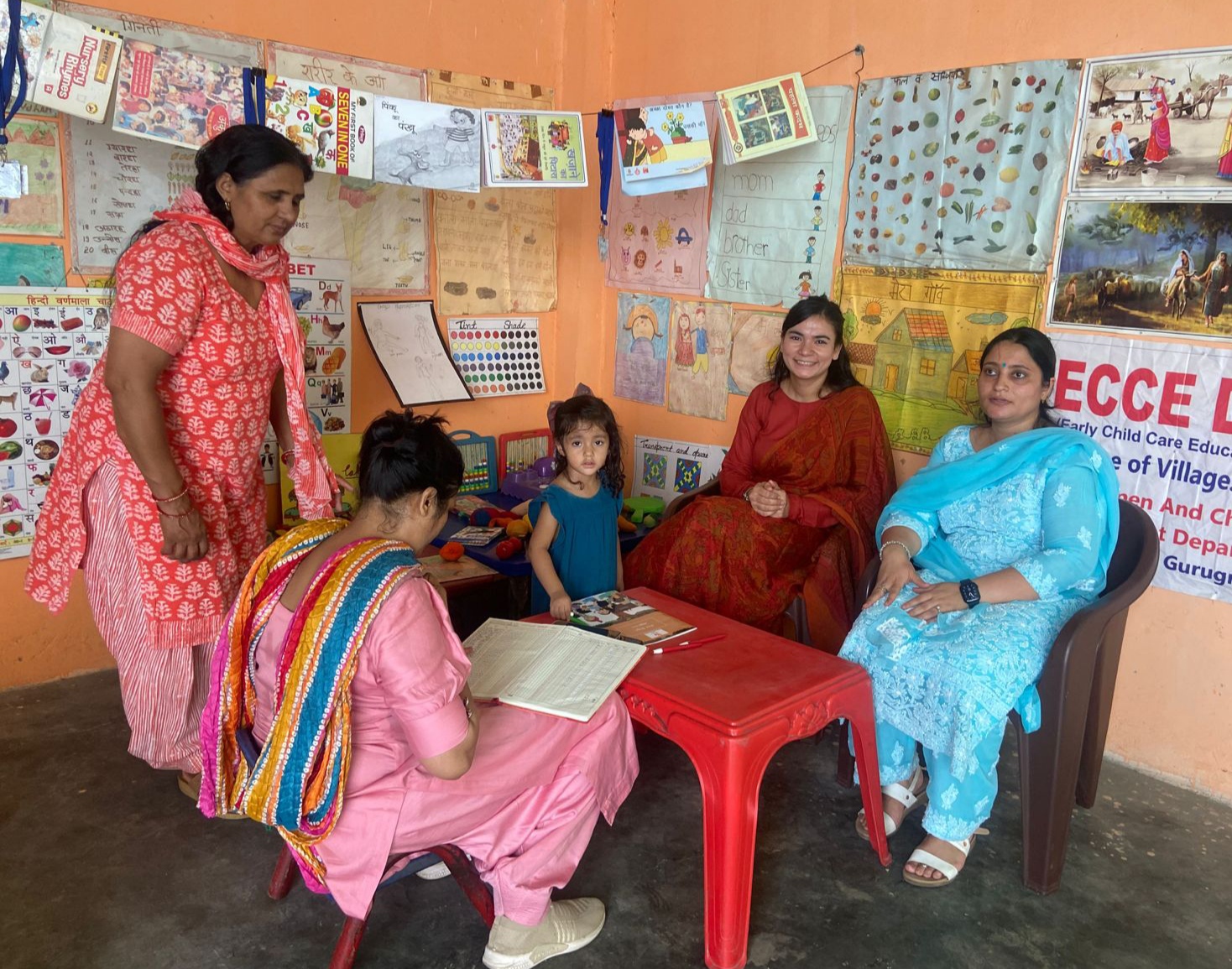 Rewari Dy Commissioner sets example, enrols daughter in Anganwadi Centre