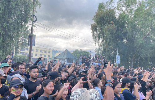 Manipur women parade case: Mob burns down house of main accused Manipur women parade case: Mob burns down house of main accused