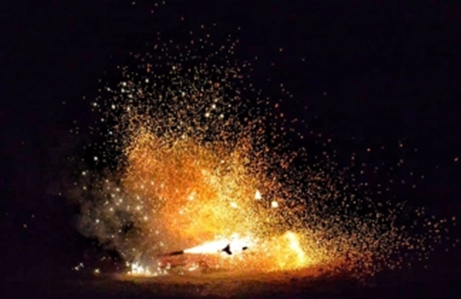 Explosion in TN firecracker godown kills five Explosion in TN firecracker godown kills five