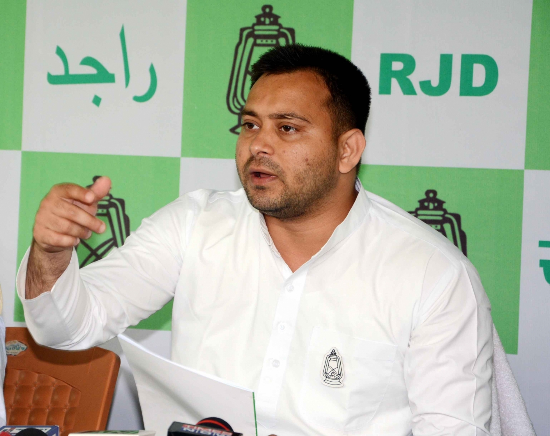 BJP doing negative politics, spreading rumours, says Tejashwi Yadav