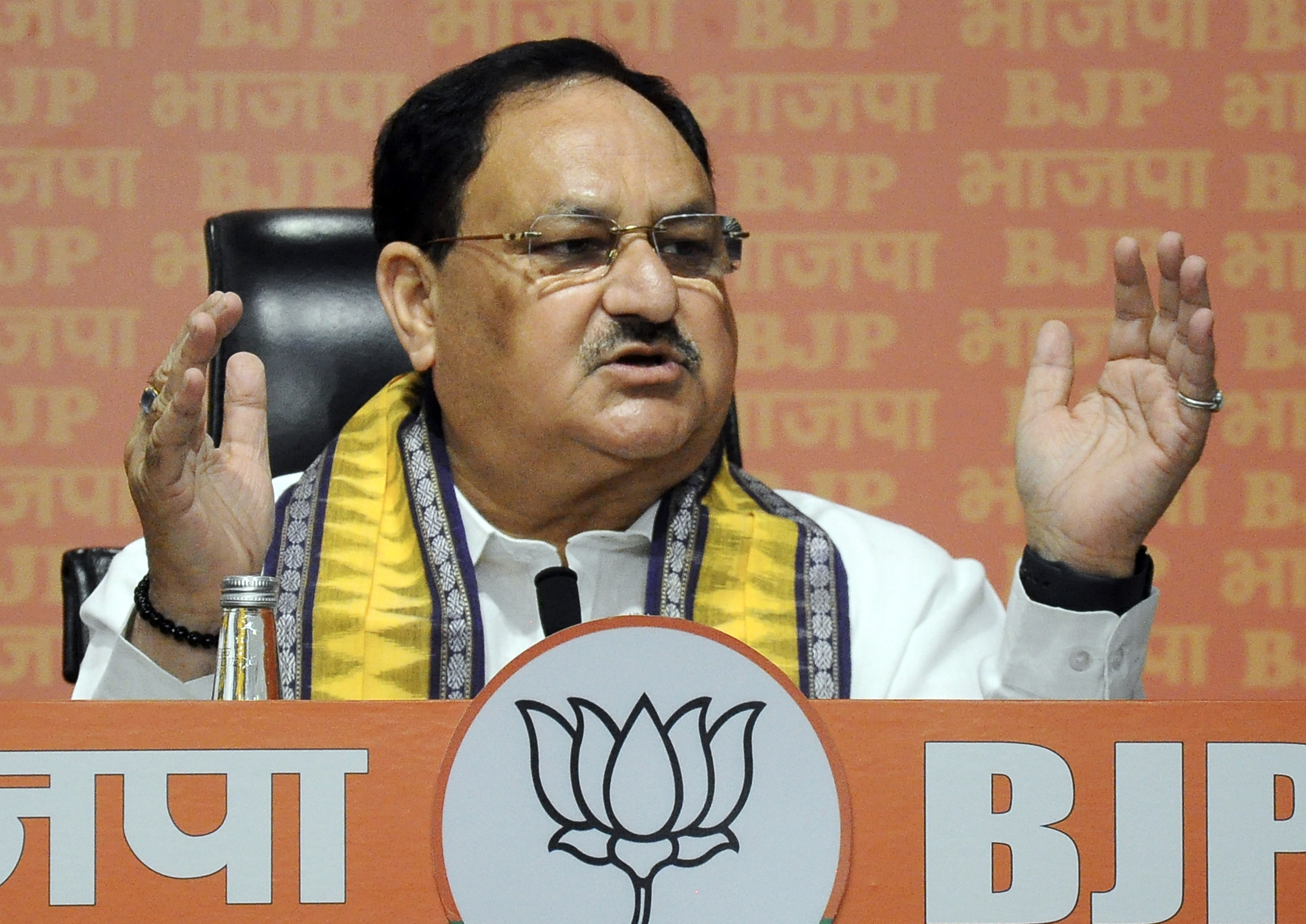 Nadda hits out at Opposition’s ‘INDIA’ Nadda hits out at Opposition’s ‘INDIA’
