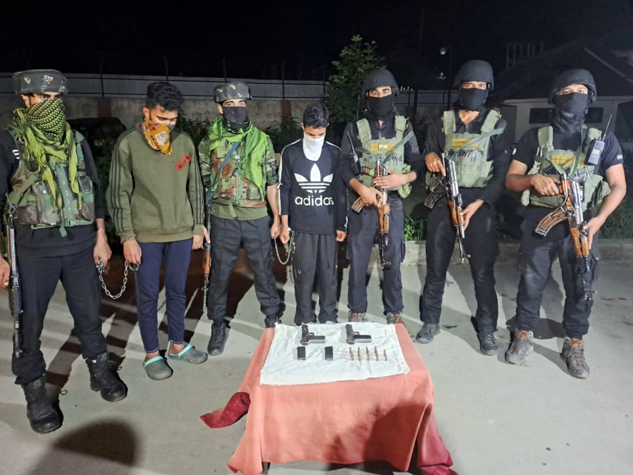 Two LeT terrorist associates arrested in J&K’s Baramulla