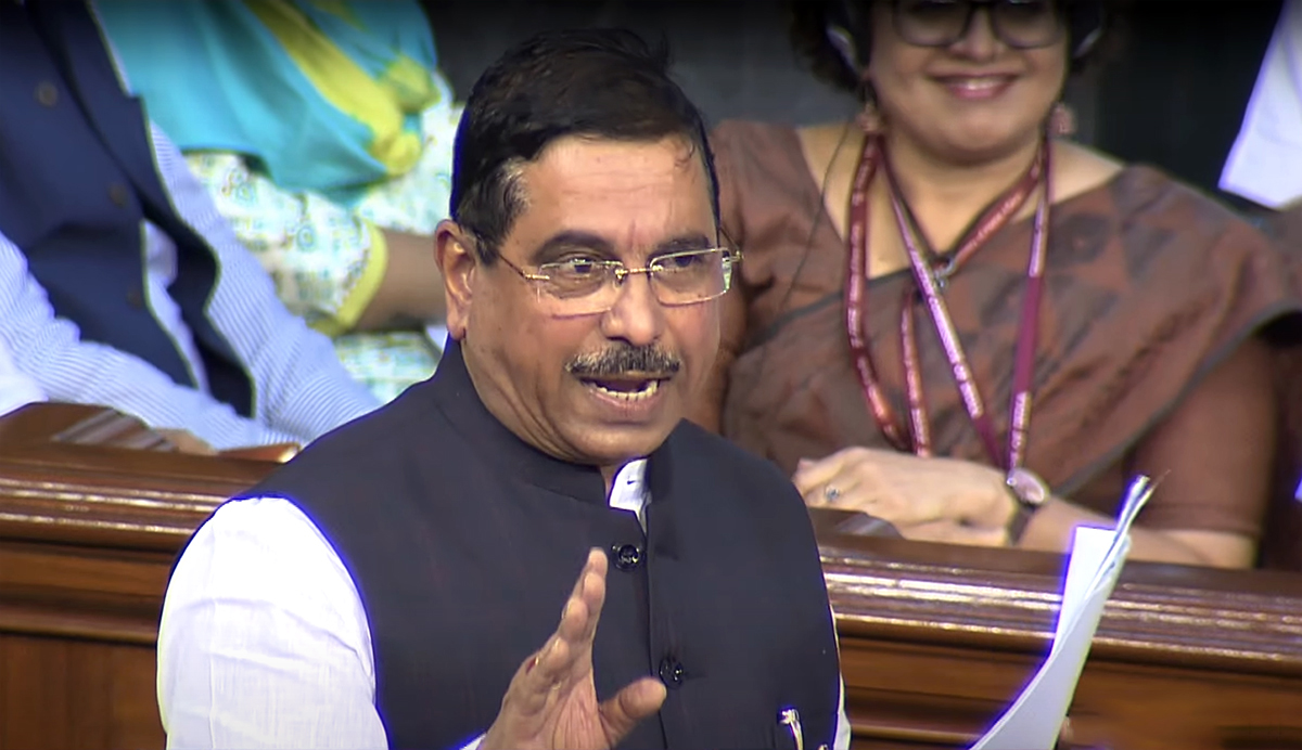 Oppn should stop doing ‘politics’ on Manipur: Pralhad Joshi Oppn should stop doing ‘politics’ on Manipur: Pralhad Joshi