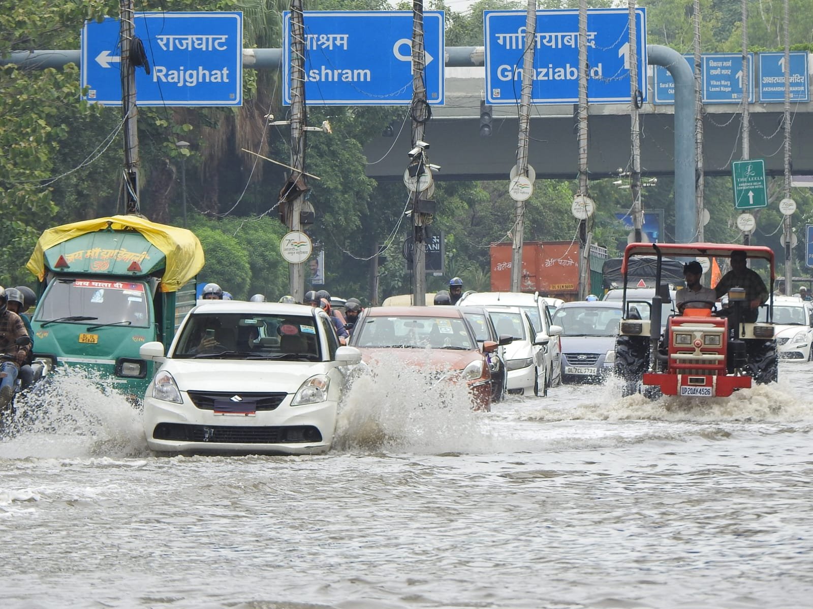 Traffic flow restored in some parts of Delhi