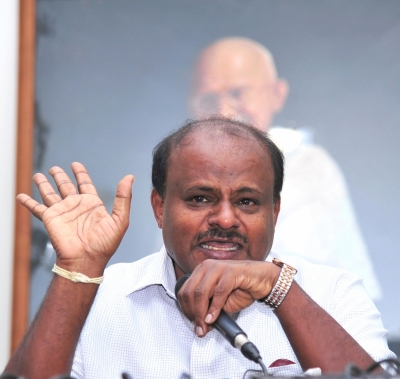 Kumaraswamy says K’taka Cong leaders preventing release of pen drive with minister’s conversation Kumaraswamy says K’taka Cong leaders preventing release of pen drive with minister’s conversation