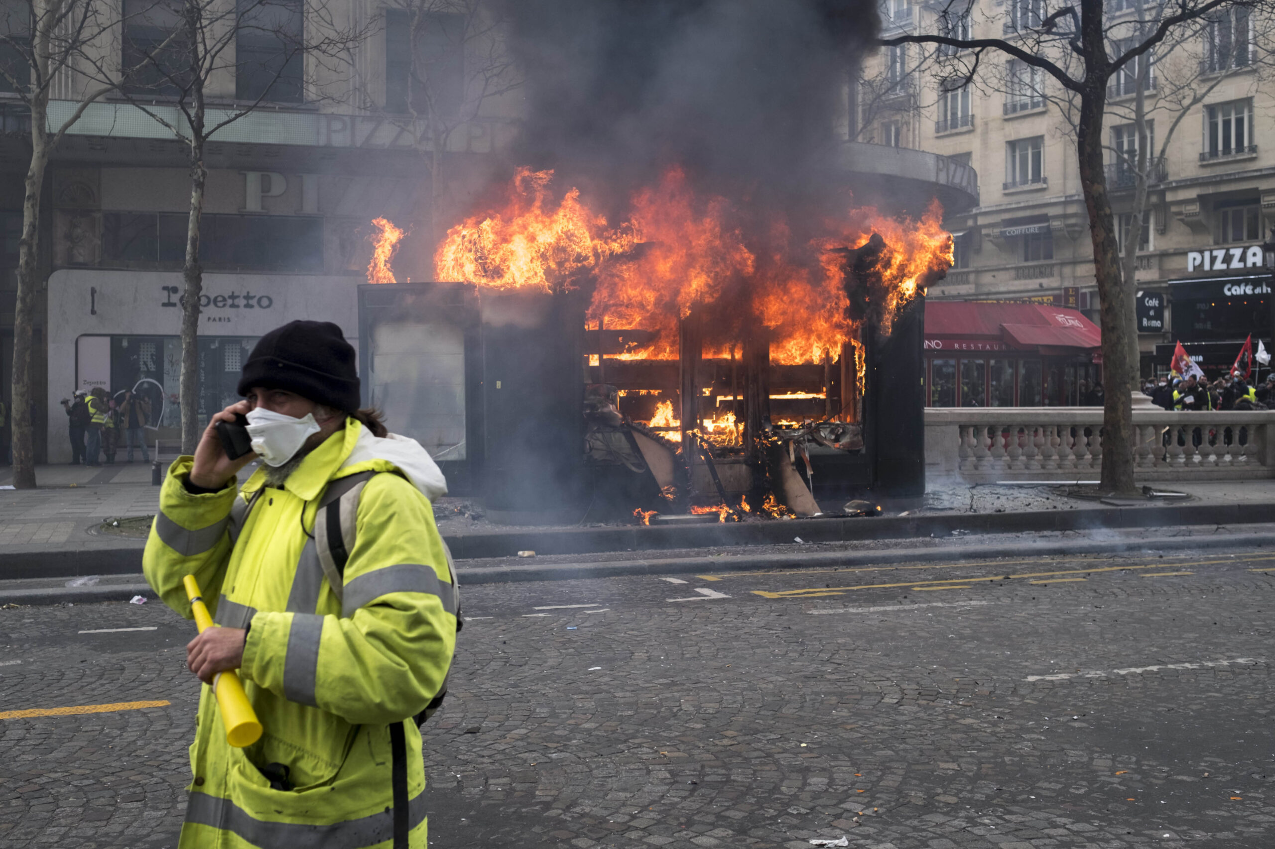 Losses to the tune of bn estimated from riots in France Losses to the tune of bn estimated from riots in France