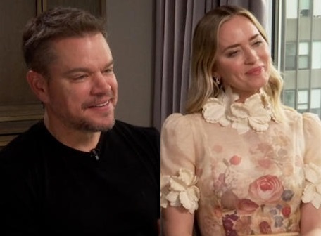 Emily Blunt, Matt Damon call ‘Oppenheimer’ the ‘biggest story of their lives’ Emily Blunt, Matt Damon call ‘Oppenheimer’ the ‘biggest story of their lives’
