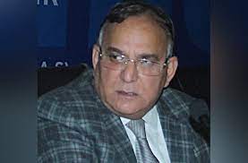 Former Chief Secretary B. R. Sharma became the State Election Commissioner of Jammu and Kashmir.