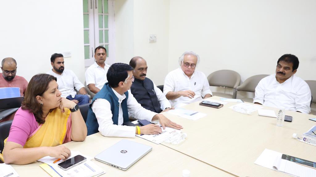 Cong holds meeting of social media dept to intensify narrative in 5 poll-bound states