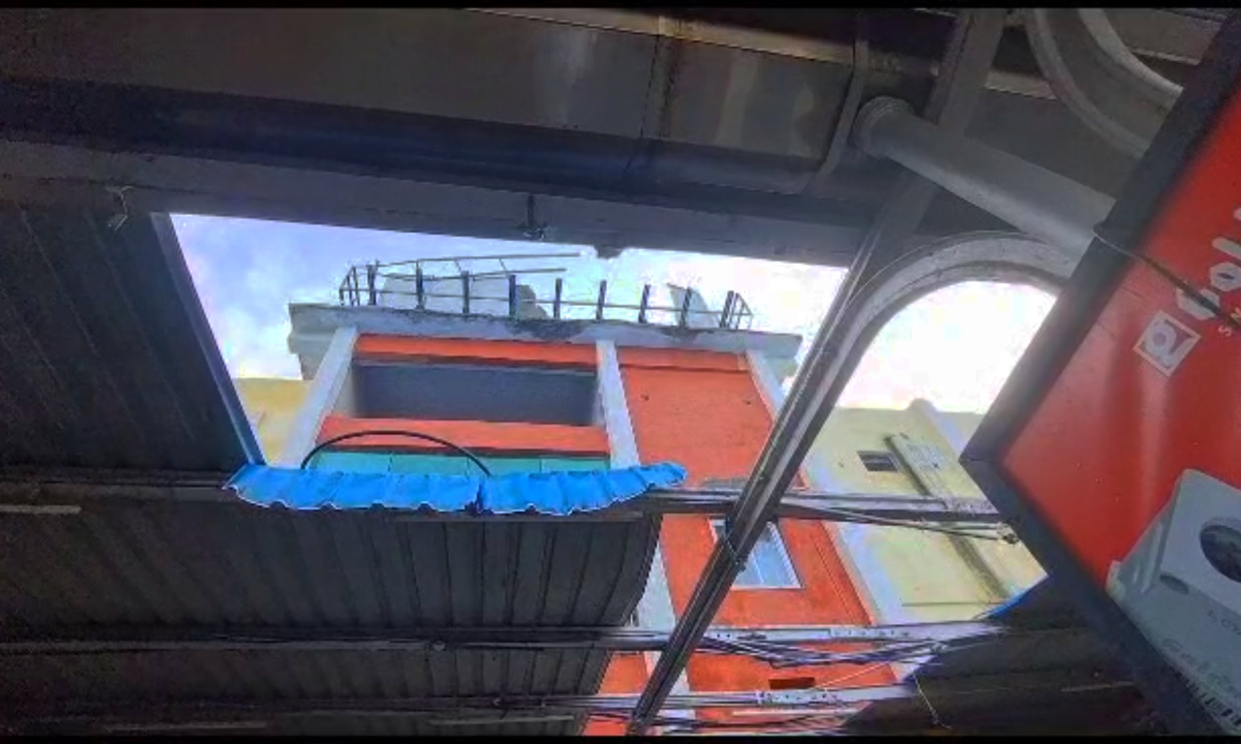 4 passengers injured in water tank collapse at Warangal railway station 4 passengers injured in water tank collapse at Warangal railway station