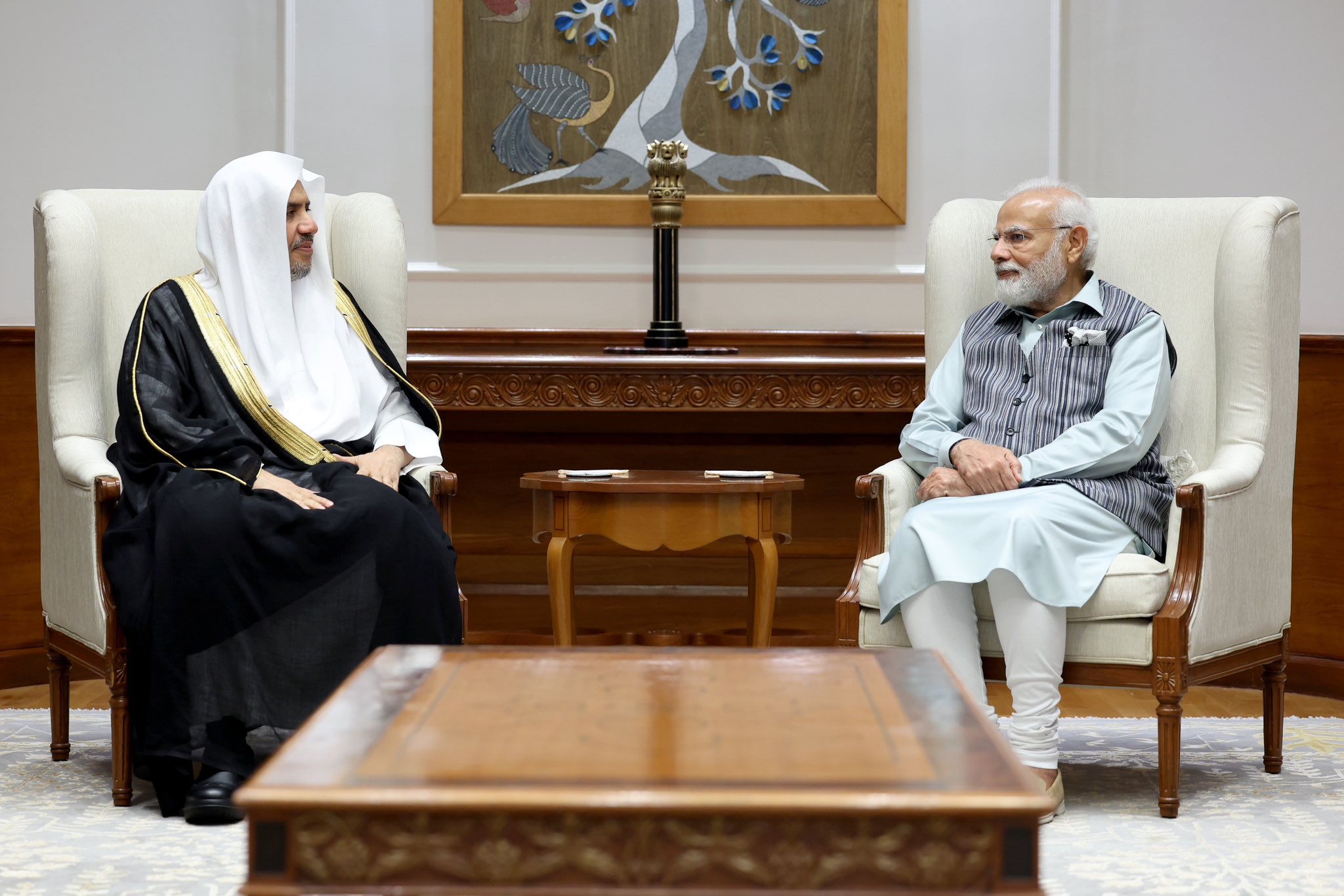 PM Modi meets MWL Secretary General, discusses promotion of global peace PM Modi meets MWL Secretary General, discusses promotion of global peace