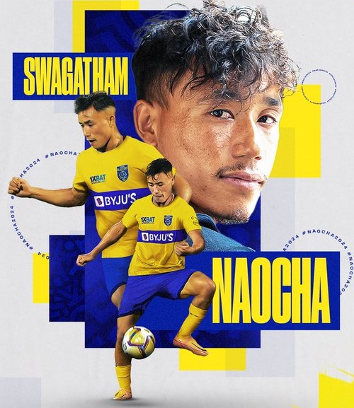 Naocha Singh joins Kerala Blasters FC from Mumbai City FC Naocha Singh joins Kerala Blasters FC from Mumbai City FC
