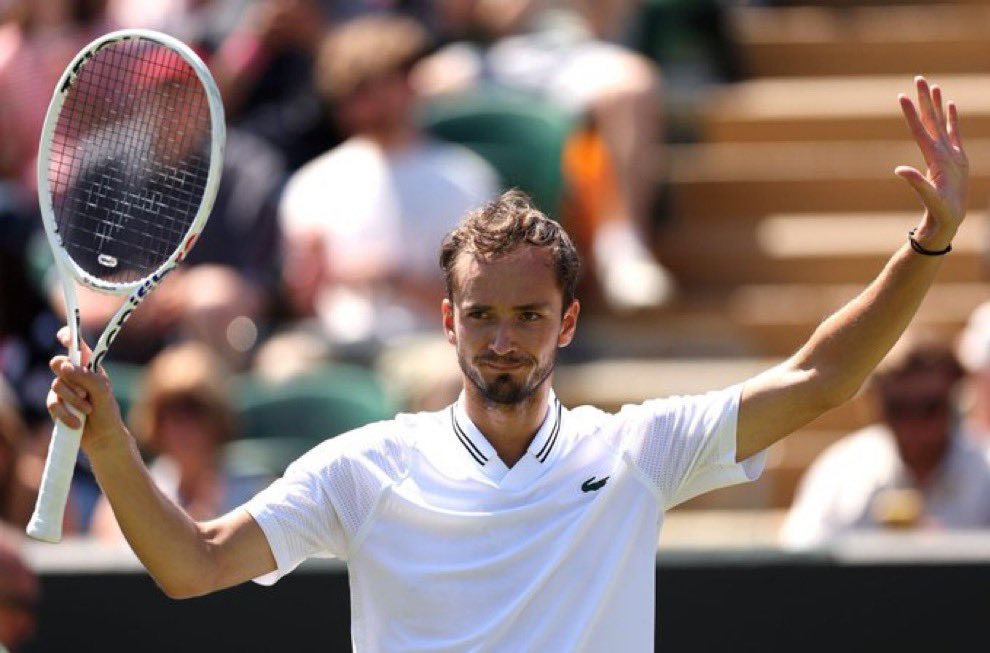 Wimbledon: Medvedev moves to third round with straight-set win over Mannarino Wimbledon: Medvedev moves to third round with straight-set win over Mannarino