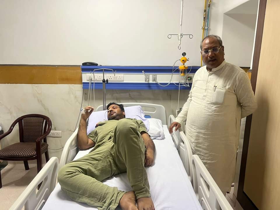 BJP MP Praveen Nishad airlifted to AIIMS Delhi after condition deteriorates BJP MP Praveen Nishad airlifted to AIIMS Delhi after condition deteriorates