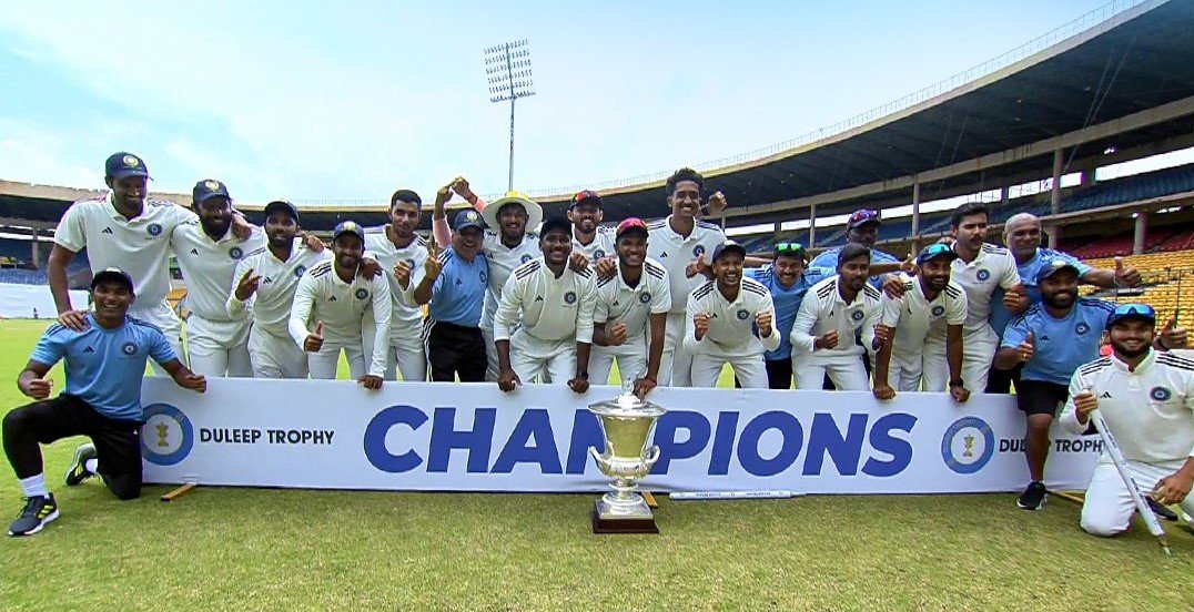 South Zone claim Duleep Trophy 2023 title with 75-run win over West Zone South Zone claim Duleep Trophy 2023 title with 75-run win over West Zone