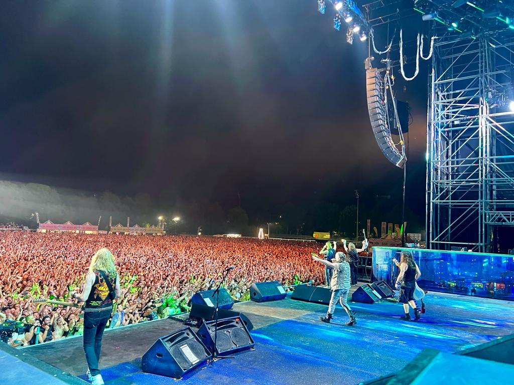 Heavy metal legends Iron Maiden wrap up Milan tour Heavy metal legends Iron Maiden wrap up Milan tour