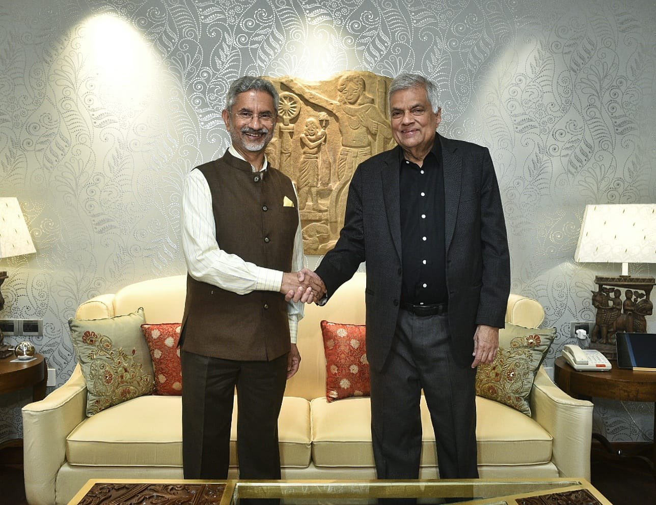 Sri Lankan President meets Jaishankar; govt terms visit as important