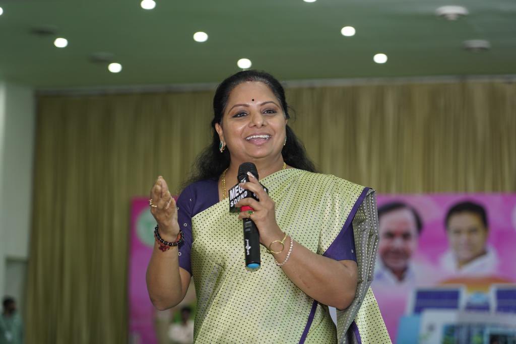 BRS represents people’s front, says Kavitha BRS represents people’s front, says Kavitha