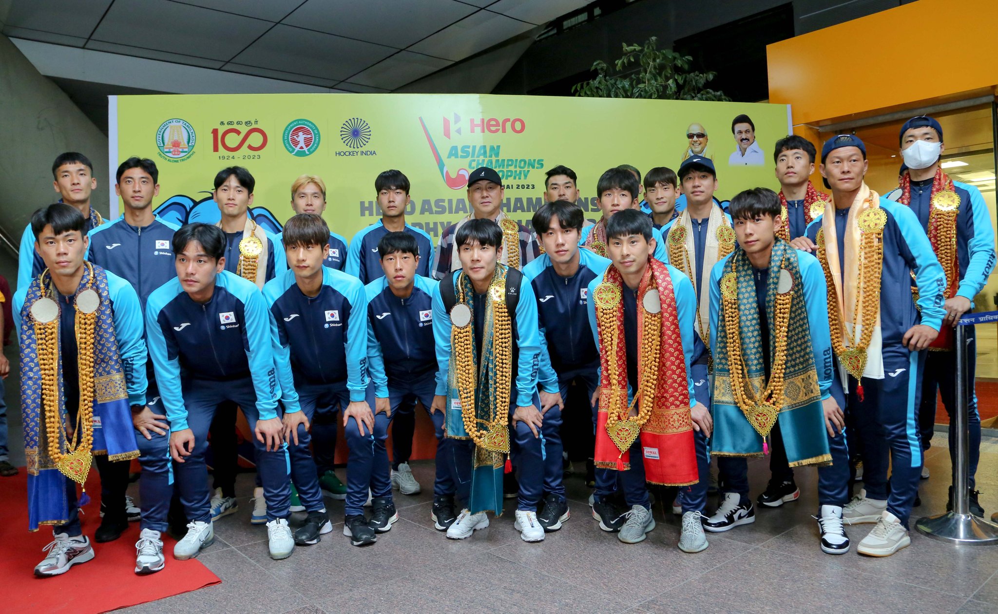 Defending Champions Korea, Japan arrive in Chennai for Asian Champions Trophy 2023 Defending Champions Korea, Japan arrive in Chennai for Asian Champions Trophy 2023