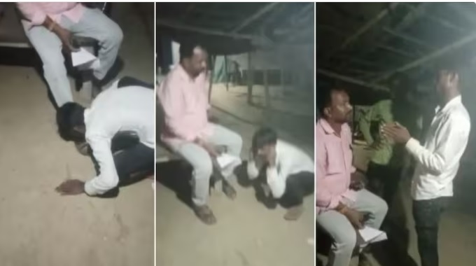 Dalit forced to lick slippers of ‘powerman’ in Sonbhadra, terminated