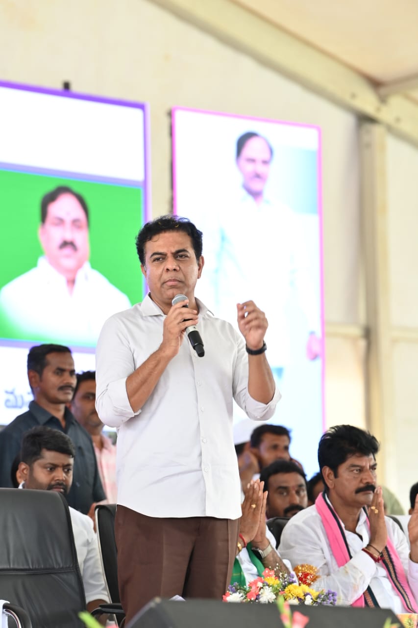 KTR condemns Centre’s ‘discrimination’ against Telangana irrigation projects