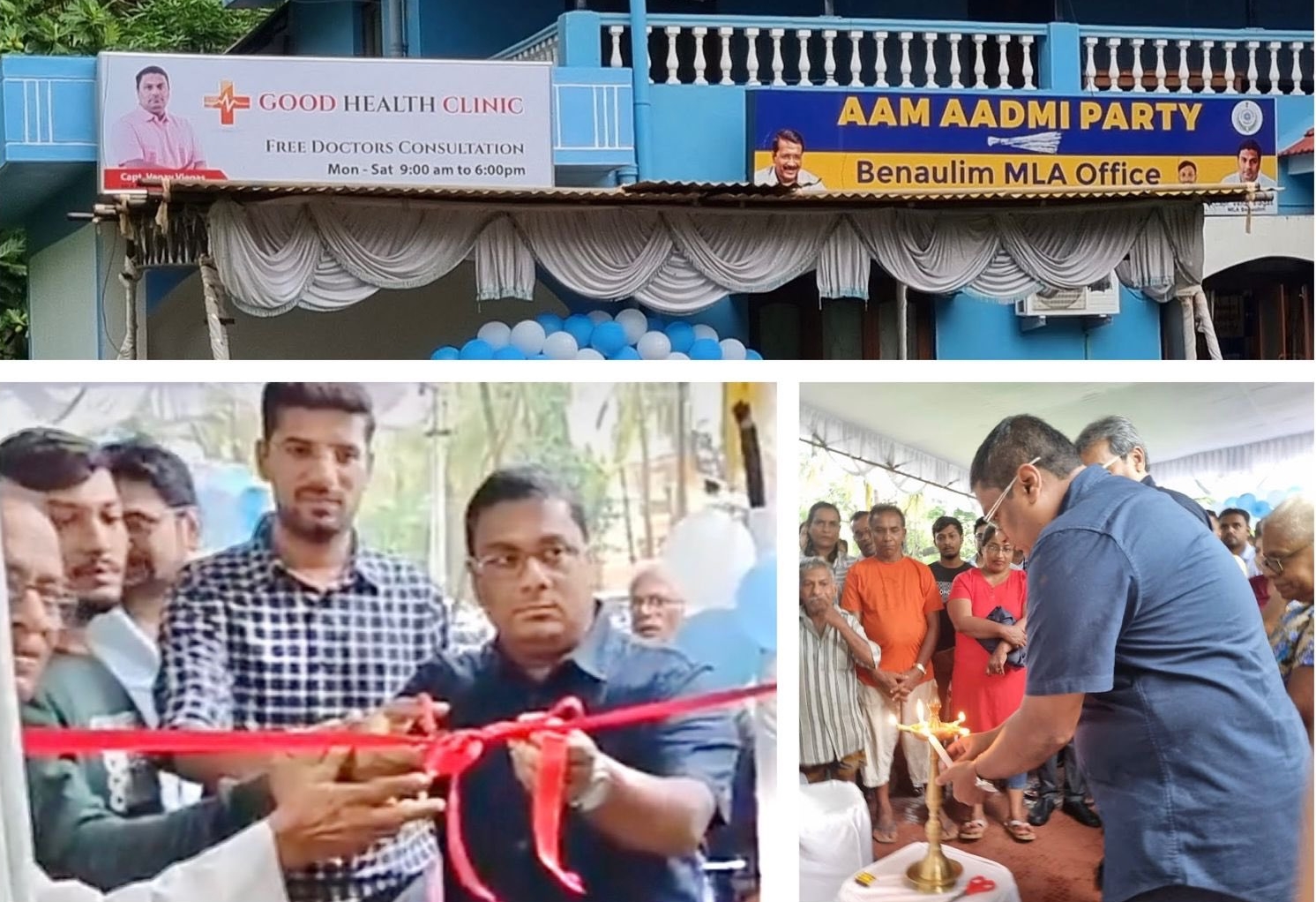 AAP opens first ‘Mohalla Clinic’ in Goa AAP opens first ‘Mohalla Clinic’ in Goa