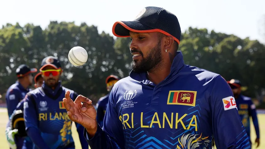 ODI World Cup Qualifiers: Sri Lanka’s Hasaranga reprimanded for breach of ICC Code of Conduct