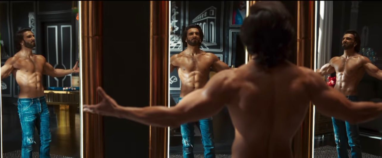 Ranveer flaunts toned physique, gives a glimpse of Rocky’s lavish lifestyle