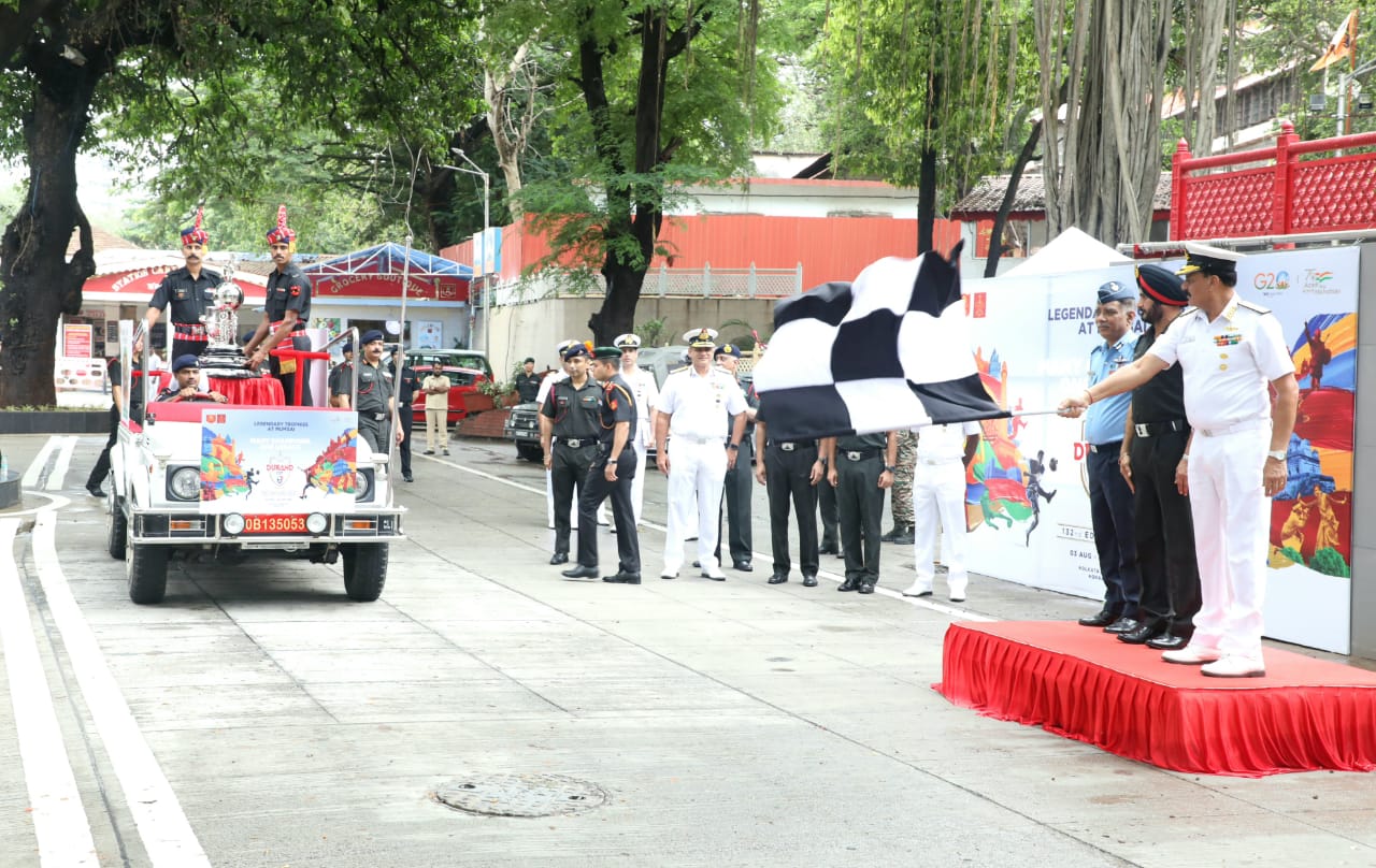 Football: Durand Cup Trophy Tour conducted in Mumbai with great enthusiasm