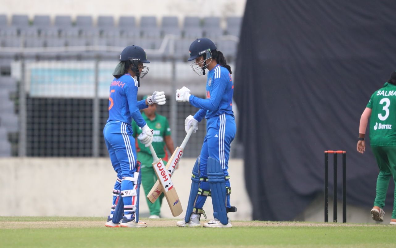 1st T20I: Really happy to finish the chase four-five overs early, says Harmanpreet Kaur 1st T20I: Really happy to finish the chase four-five overs early, says Harmanpreet Kaur