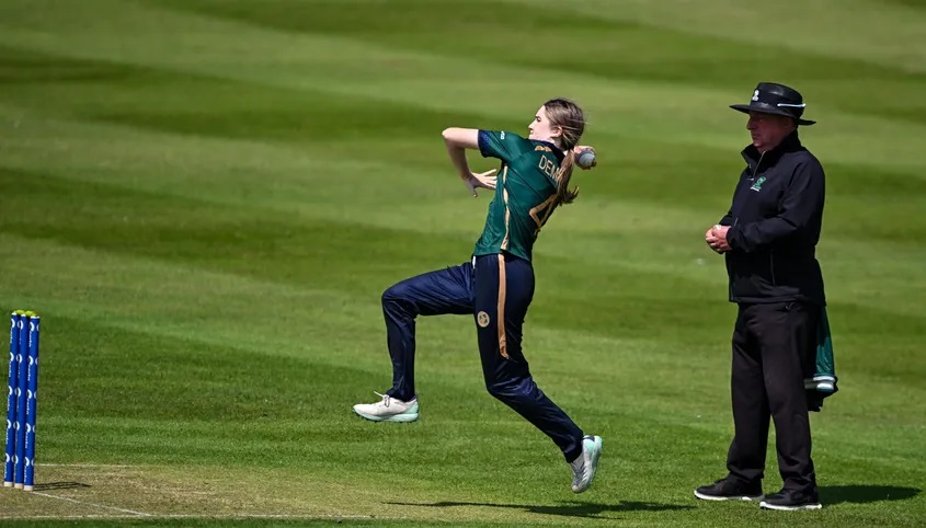 Ireland women penalised for slow over-rate in second ODI against Australia