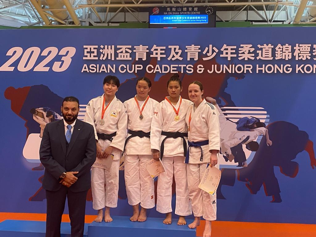 Olivia wins gold, Linthoi Chanambam bags silver in Hong Kong Cadet Asian Cup judo championship