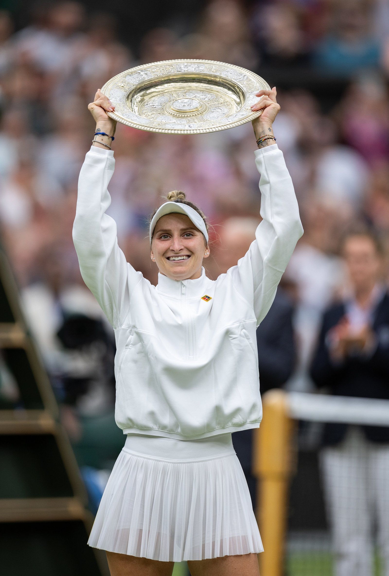 Wimbledon: Unseeded Vondrousova stuns Jabeur to win first Grand Slam title 1 Marketa Vondrousova
