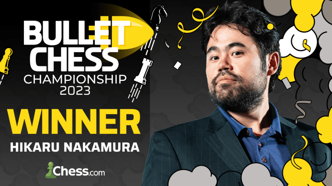 Nakamura overcomes Carlsen to win Bullet Chess Championship 2023