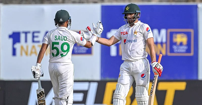 1st Test: Saud Shakeel, Agha Salman’s fifties help Pakistan recover against Sri Lanka