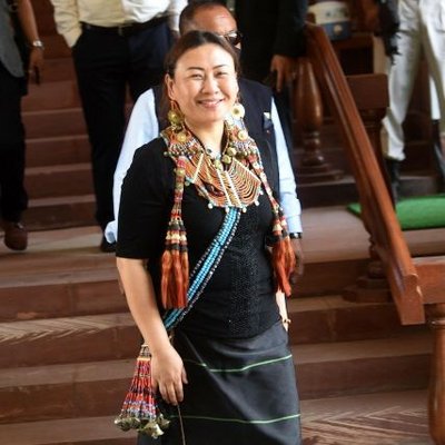 Lone Naga woman MP Phangnon nominated as a vice chairperson of Rajya Sabha Lone Naga woman MP Phangnon nominated as a vice chairperson of Rajya Sabha