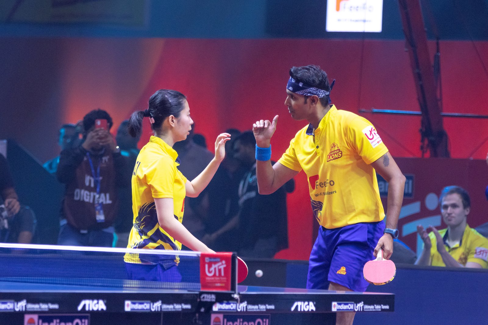 UTT Season 4: Chennai Lions thrash Puneri Paltan to enter second successive final UTT Season 4: Chennai Lions thrash Puneri Paltan to enter second successive final