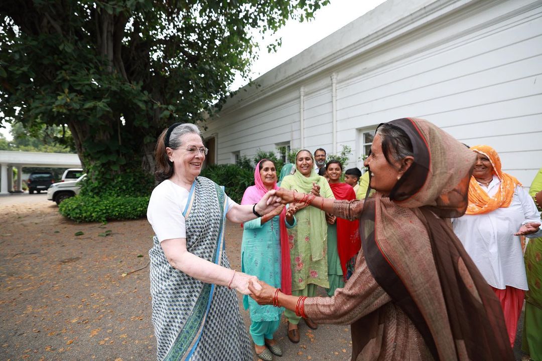 Find a match for Rahul: Sonia to women farmers from Haryana Find a match for Rahul: Sonia to women farmers from Haryana