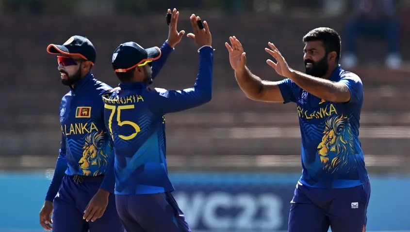 ODI WC Qualifiers: Sahan Arachchige replaces injured Lahiru Kumara in Sri Lanka’s squad ODI WC Qualifiers: Sahan Arachchige replaces injured Lahiru Kumara in Sri Lanka’s squad