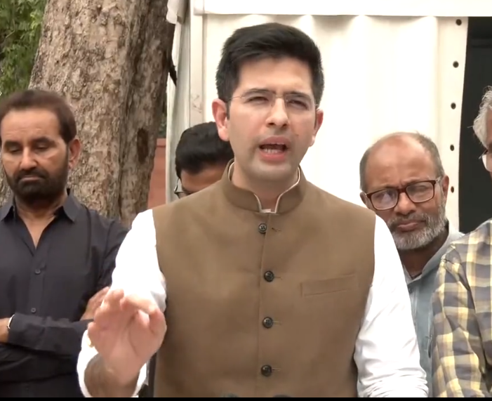 Suspension of Sanjay Singh is unfortunate, says Raghav Chadha Suspension of Sanjay Singh is unfortunate, says Raghav Chadha