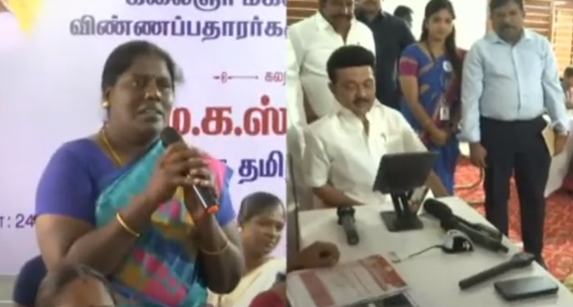 Stalin inaugurates registration for Women’s Assistance scheme Stalin inaugurates registration for Women’s Assistance scheme