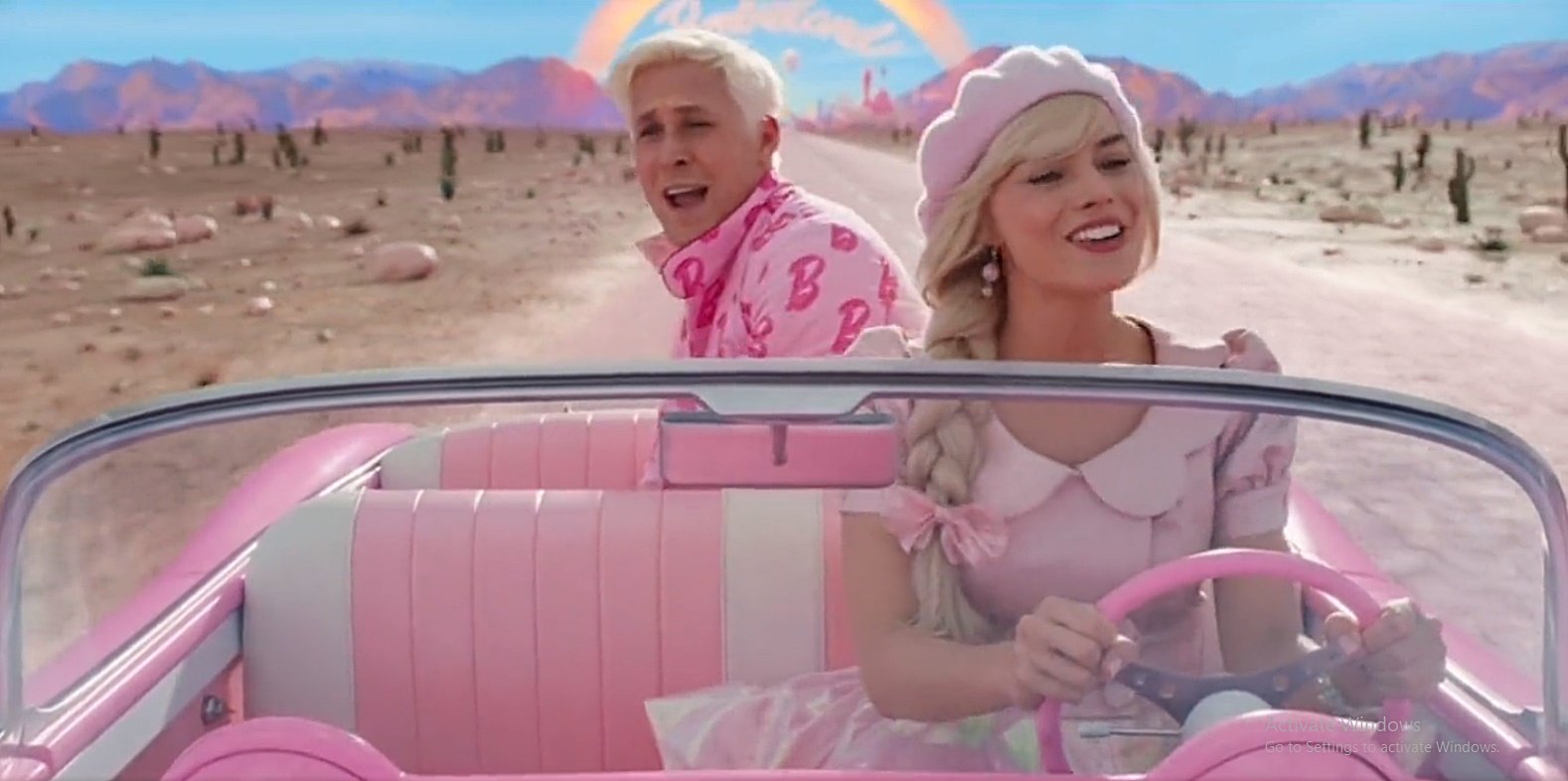 ‘Barbie’ set visitors high-fived Ryan Gosling but ‘wouldn’t say anything’ to Margot Robbie