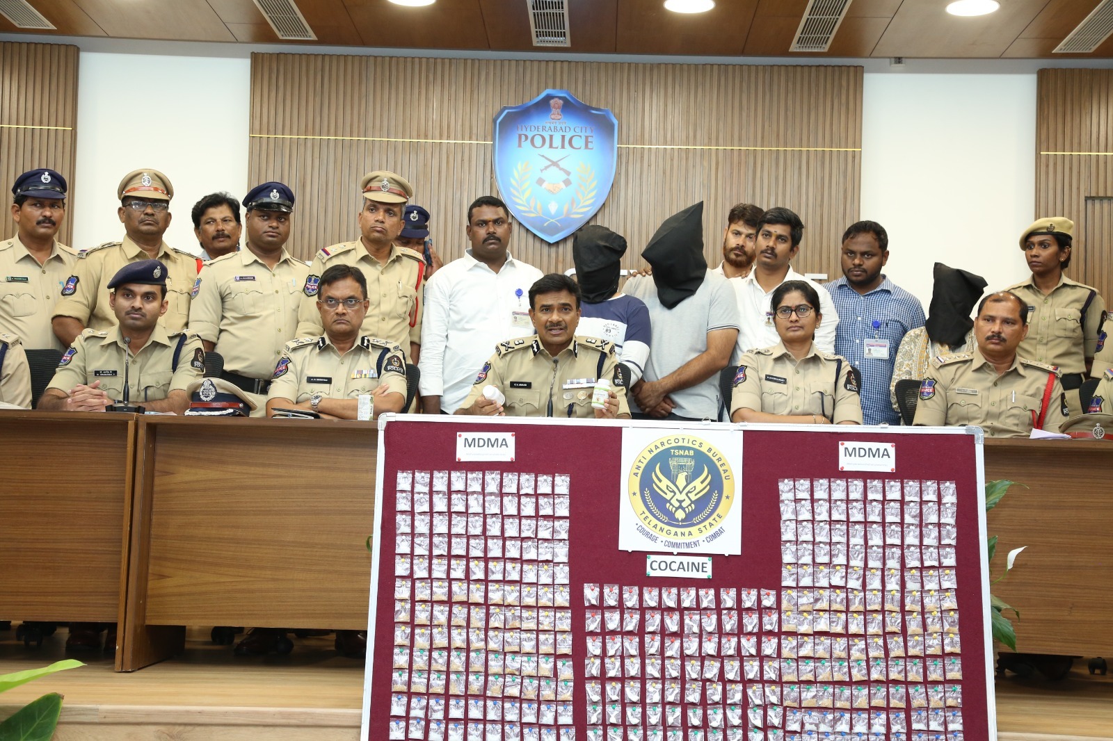 Telangana Anti-Narcotics Bureau arrests three Nigerian drug peddlers