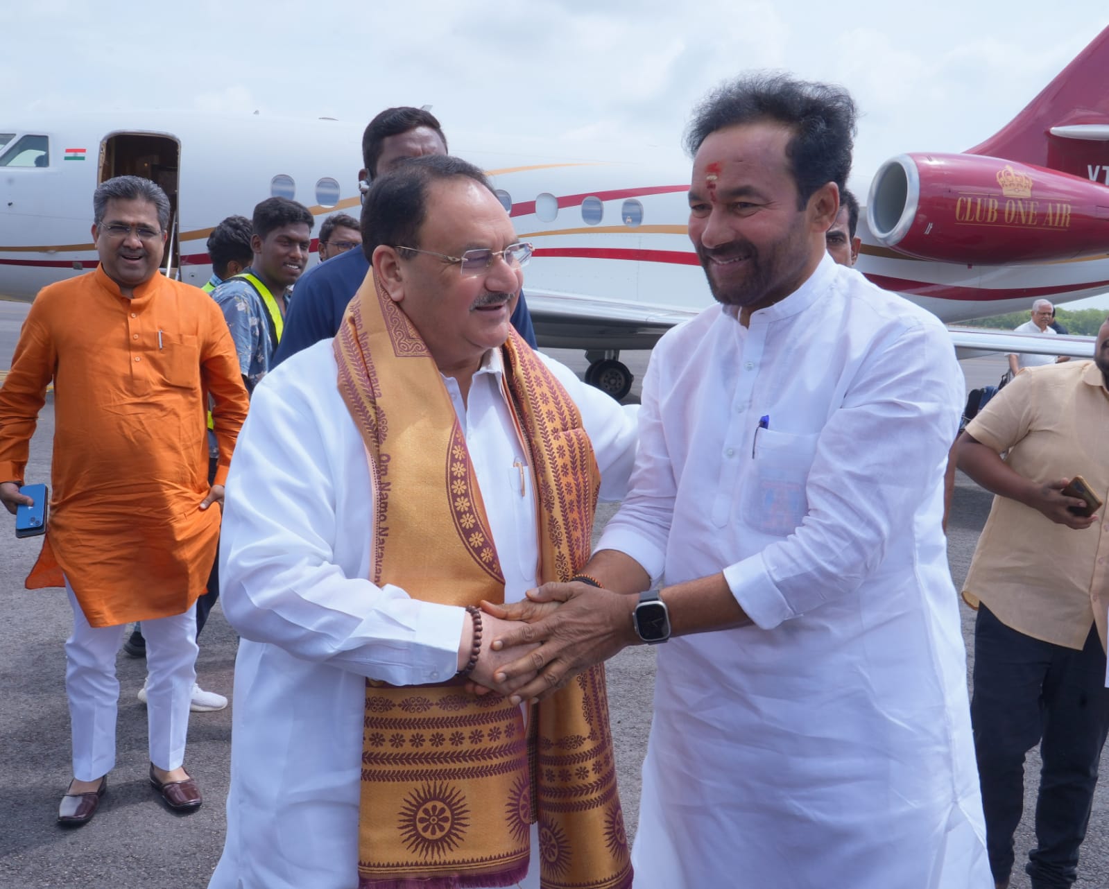 Nadda presiding key BJP meet in Hyderabad