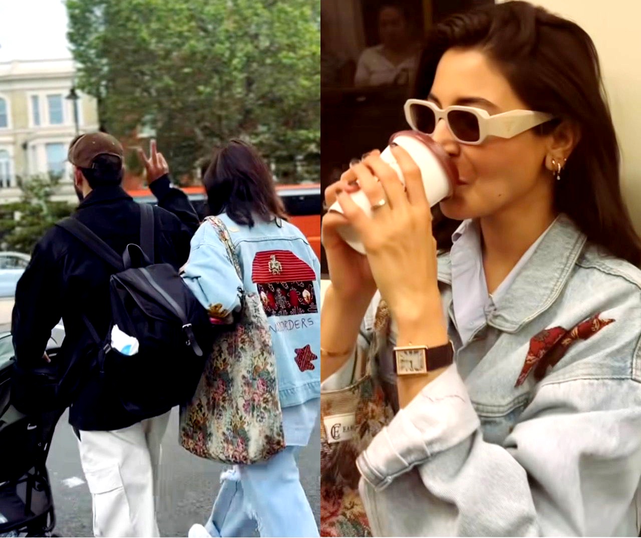 Virat turns cameraman for Anushka’s London walk reel on Instagram Virat turns cameraman for Anushka’s London walk reel on Instagram